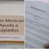 COMAR a migrantes cubanos No pueden transitar por México con la constancia de asilo