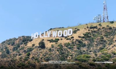 Celebran 100 años del cartel de Hollywood