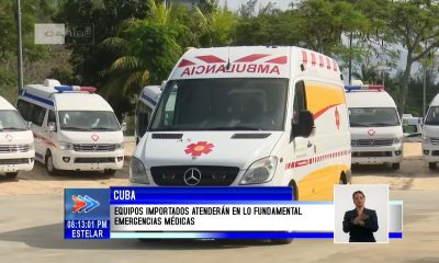 Cuba adquiere 99 ambulancias para el Minsap ¿dónde conseguirán el combustible