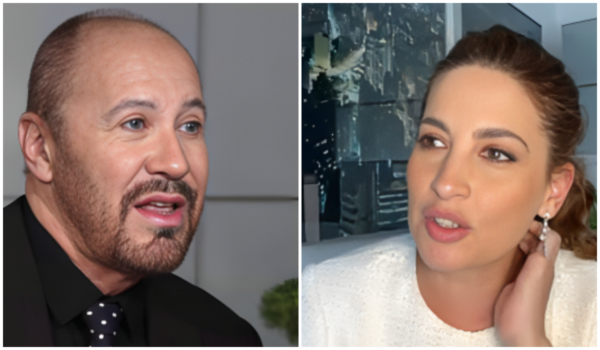 Héctor Noas y Laura Ramos