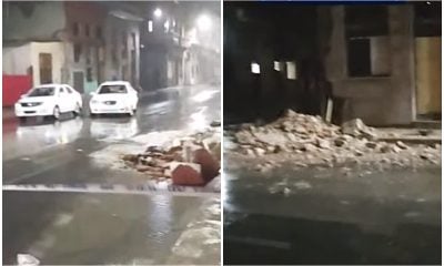 Intensas lluvias provocan inundaciones y derrumbes en La Habana