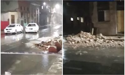 Intensas lluvias provocan inundaciones y derrumbes en La Habana