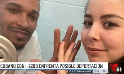 Joven cubano deportado a Cuba desde en Miami a un bebé de tres meses