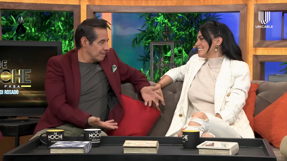 Yordi Rosado conductor mexicano y Livia Brito actriz cubana