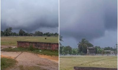 Tornado arrasa con 11 viviendas en el municipio matancero de Los Arabos