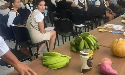 Trabajadoras de ETECSA en Granma son premiadas con plátanos, boniatos y arroz