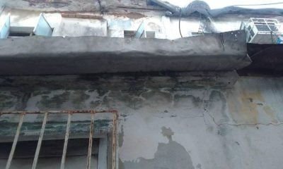 Cubanos denuncian pésimas condiciones de edificio multifamiliar en La Habana