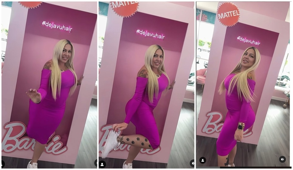 La Diosa de Cuva vestida de Barbie