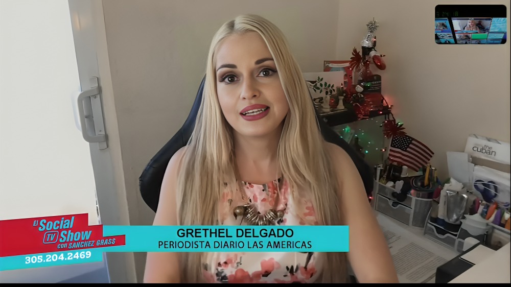 Grtehel Delgado, escritora y periodista cubana