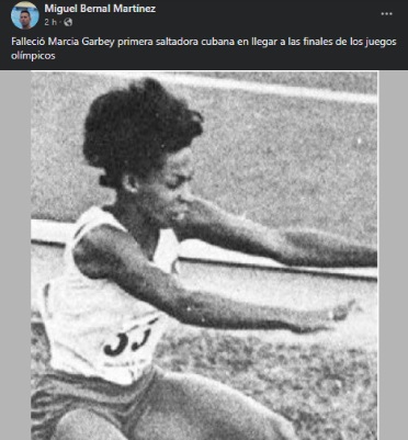 Fallece María Alejandra Garbey primera saltadora cubana en llegar a finales de Juegos Olímpicos4
