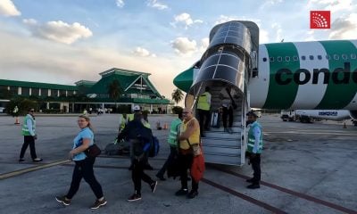 Inauguran vuelo a Cuba desde Frankfurt con moderno avión de la aerolínea alemana Condor