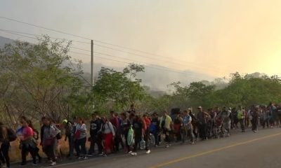 Migrantes en México se vuelven a reagrupar en caravana por falta de salvoconductos