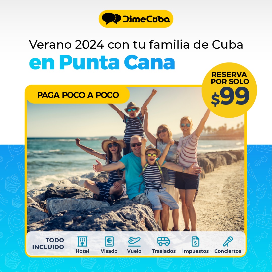 Paquetes turísticos para llevar a tu familia de Cuba a Punta Cana