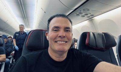 Periodista Mario Vallejo vive situación de emergencia en vuelo de American Airlines