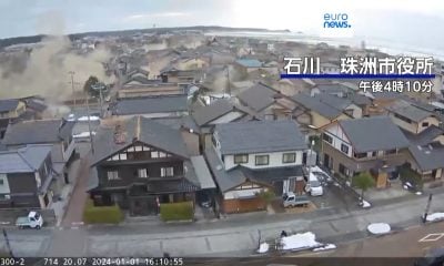 Terremoto magnitud 7.6 sacude japón en el primer día del año 2024