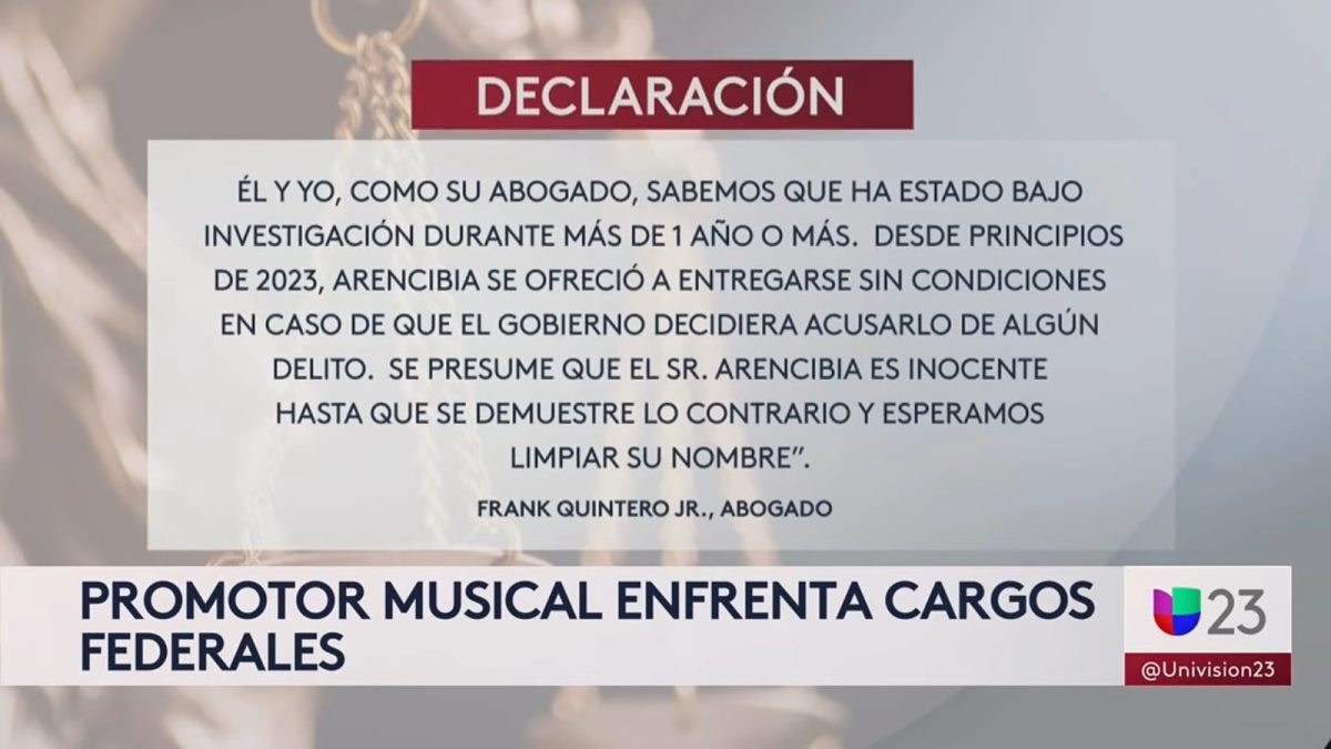 Comunicado sobre Boris Arencibia