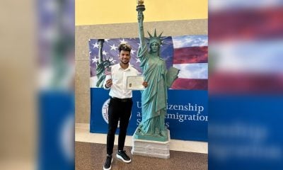 El pelotero de los Marlins Víctor Mesa Jr. obtiene la ciudadanía americana