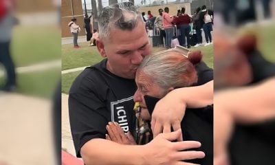 Emotivo reencuentro en Houston cubano vuelve a abrazar a su madre de 76 años (14)