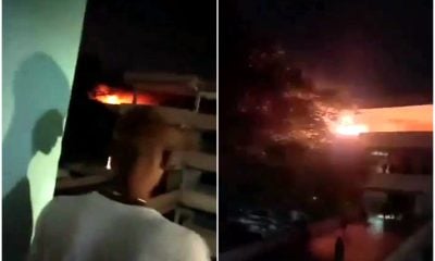 Incendio en Facultad de Medicina de Santiago de Cuba desata el caos entre estudiantes