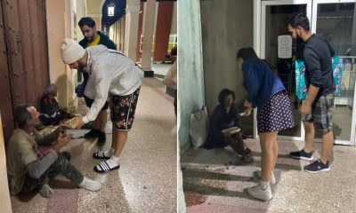 Jóvenes entregan comida a personas en condición de calle en Santa Clara (13)