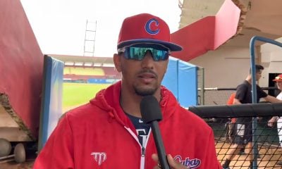 Pícher del equipo Cuba Naykel Cruz abandona el país en busca de la MLB