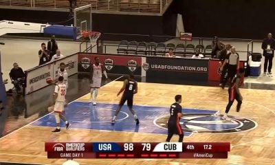 Sergio Machado abandona el equipo de baloncesto y con solo siete hombres Cuba cae ante EEUU