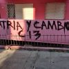 Aparecen carteles contra el gobierno cubano en San Antonio de los Baños y 10 de Octubre 8 (1)