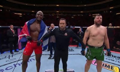 Cubano Robelis Despaigne debuta en la UFC con espectacular nocaut