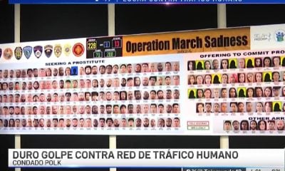 Cubanos detenidos en operativo contra tráfico de personas en el condado de Polk
