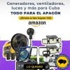 Envía a Cuba productos de Amazon para aliviar los apagones