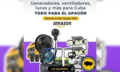 Envía a Cuba productos de Amazon para aliviar los apagones