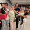 La opositora cubana Diasniurka Salcedo llega a Miami con su familia