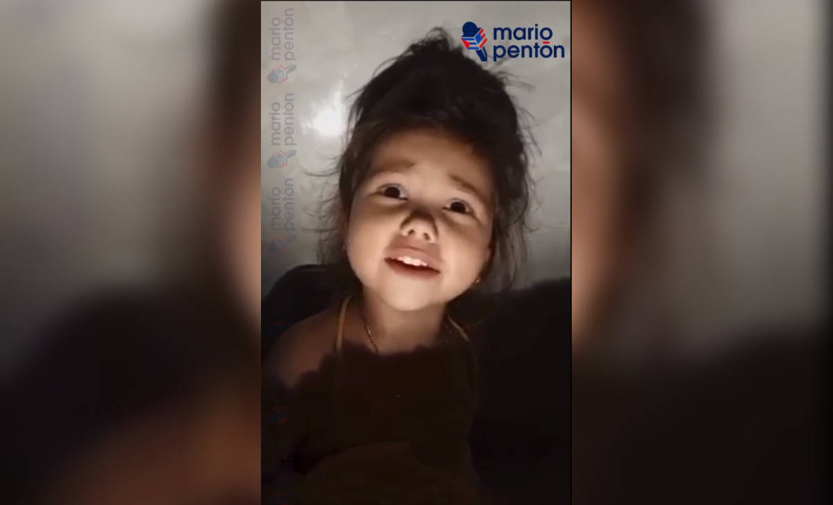 Niña cubana pide a Biden que le dé el parole para salir del apagón