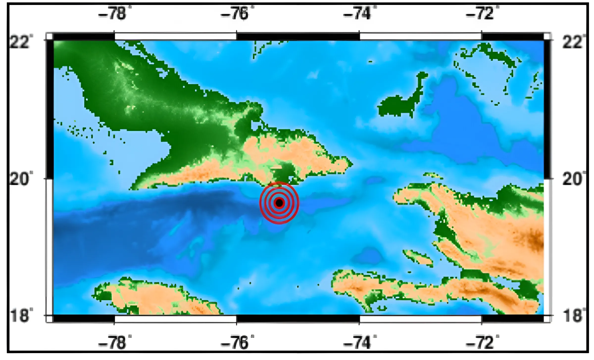 Primer sismo perceptible en 2024 en Cuba