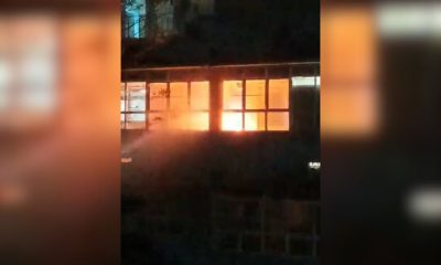 Reportan incendio en las sala de terapia intermedia de un hospital en Sancti Spíritus