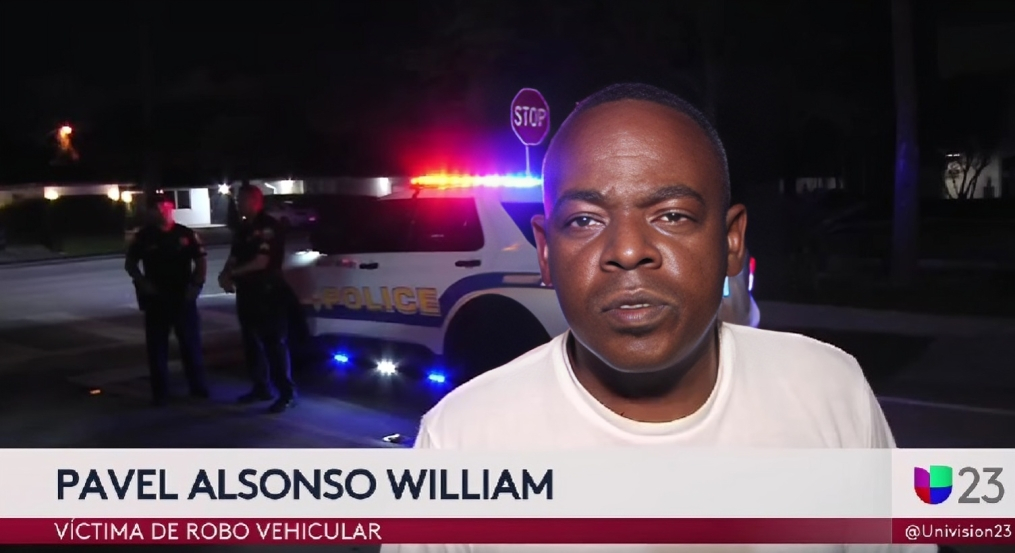 Roban vehículo y otras pertenencias a cubano recién llegado a Estados Unidos (1)