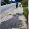 Vecinos denuncian presencia de aguas albañales en una de las principales vías de Santiago de Cuba