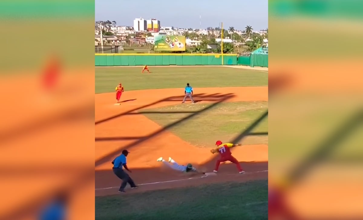 Agreden a árbitro de la Serie Nacional de Béisbol tras equivocación en decisiva jugada