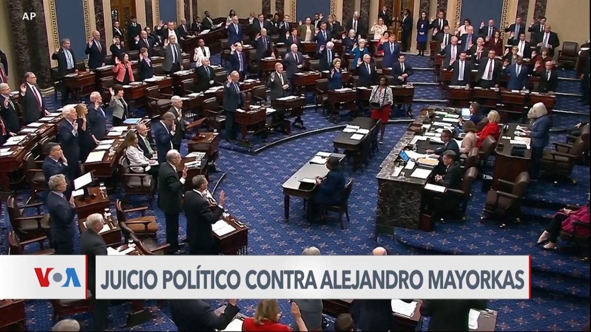 Desestima los cargos de juicio político contra Alejandro Mayorkas en el Senado