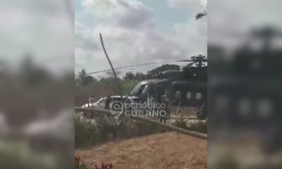 Díaz-Canel Desciende de Helicóptero y Aborda Vehículo de Lujo en Camagüey