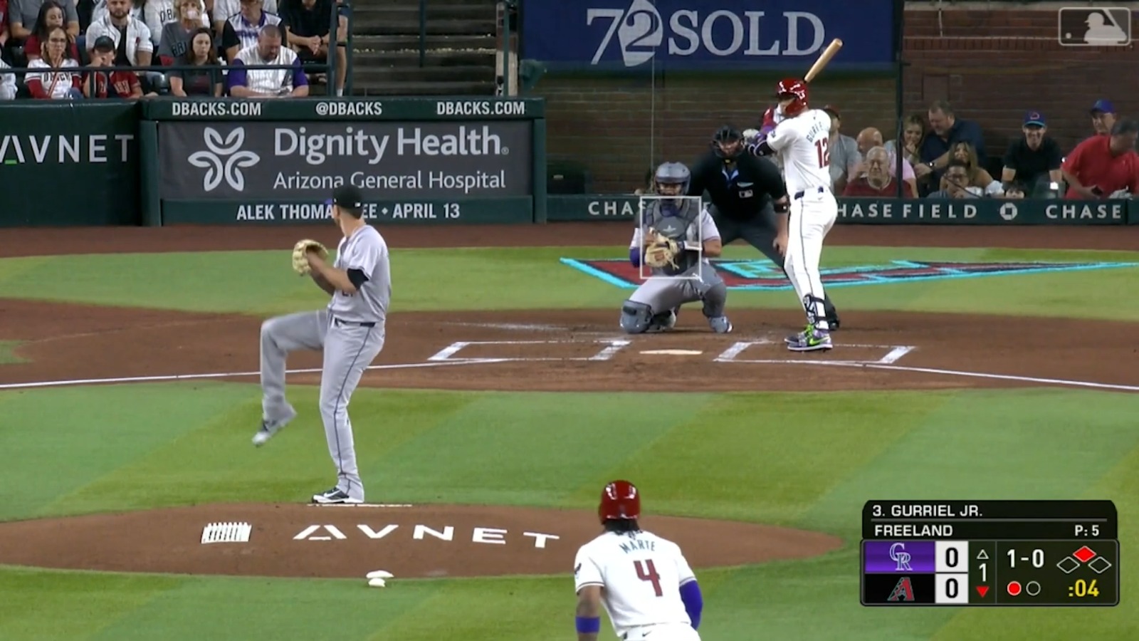 Eligen al cubano Lourdes Gurriel Jr. como jugador de la semana en la MLB