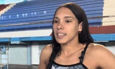 Elisbet Gámez, estrella de la natación cubana, abandona una beca en Francia