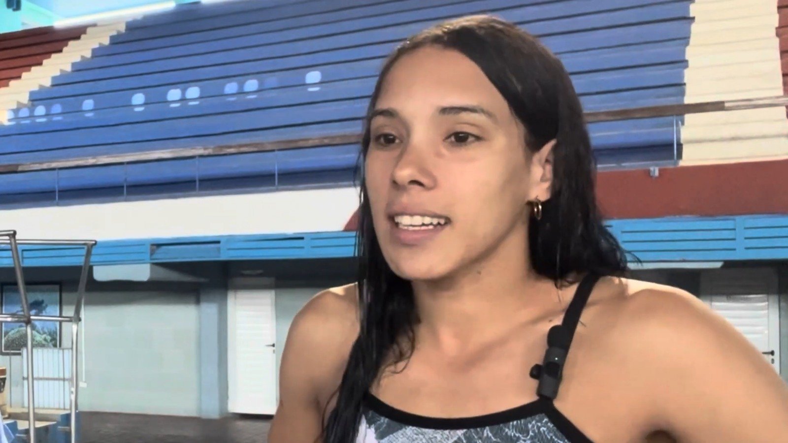 Elisbet Gámez, estrella de la natación cubana, abandona una beca en Francia