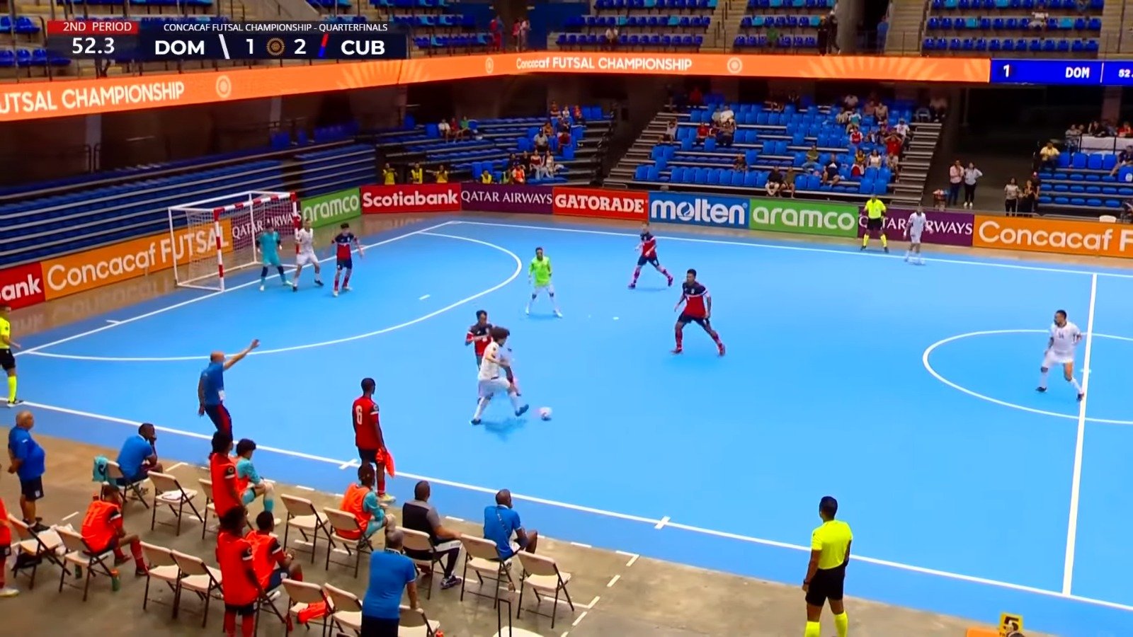 Fútbol sala cubano clasifica al mundial de la FIFA 2024