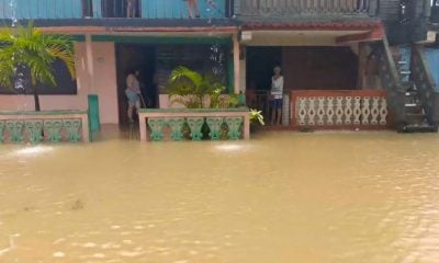 Intensas lluvias provocan graves inundaciones en Baracoa