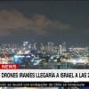 Irán lanza decenas de drones contra el territorio del Israel