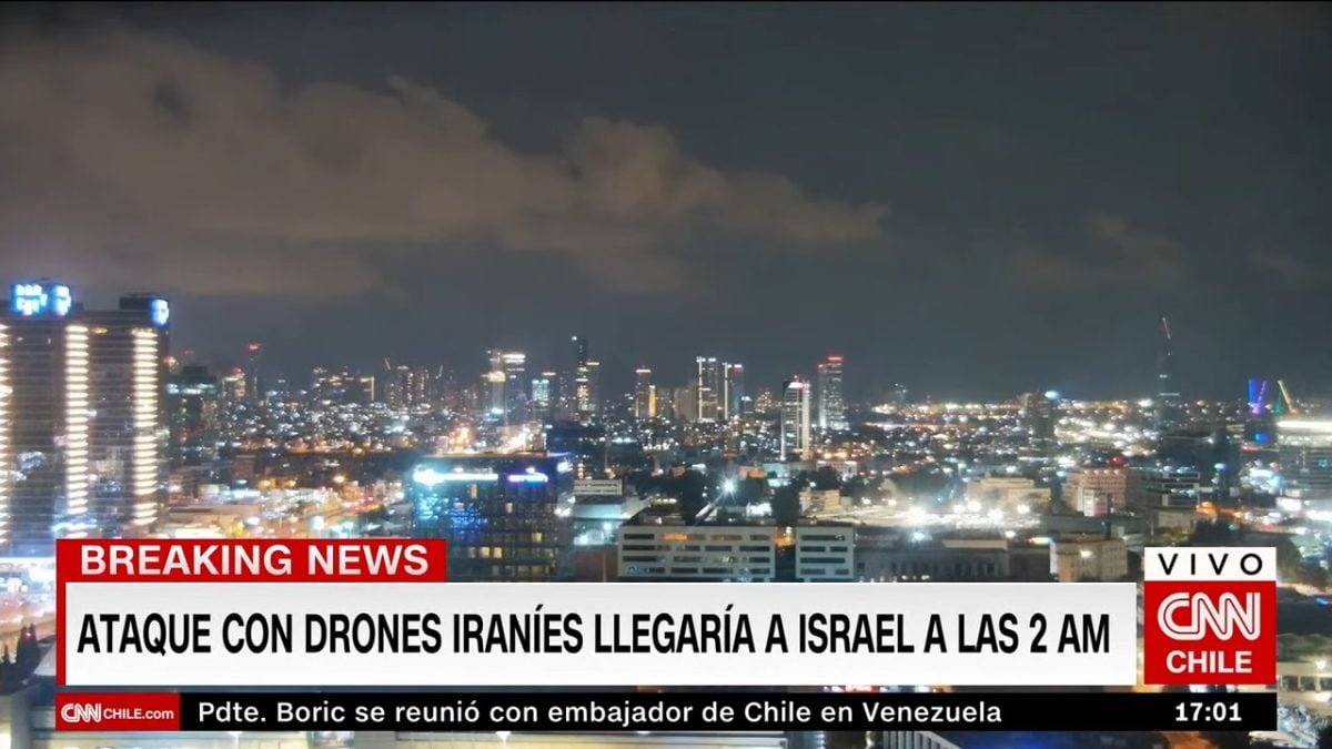 Irán lanza decenas de drones contra el territorio del Israel