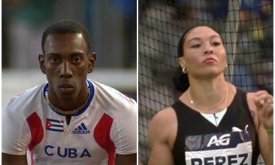 Liga del Diamante Pedro Pablo Pichardo oro en triple salto y Yaimé Pérez plata en el disco