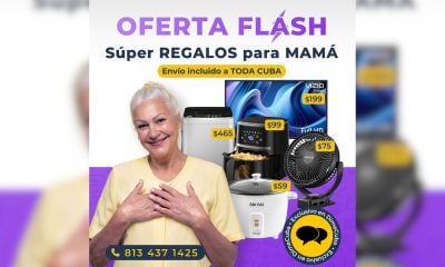 Oferta especial para comprar y enviar regalos del Día de las Madres a Cuba