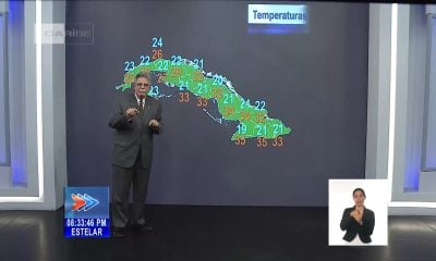 Registran temperatura récord en Cuba la máxima fue de 40.1 grados